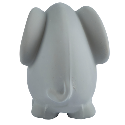 Natural Organic Rubber Teether, Rattle & Bath Toy