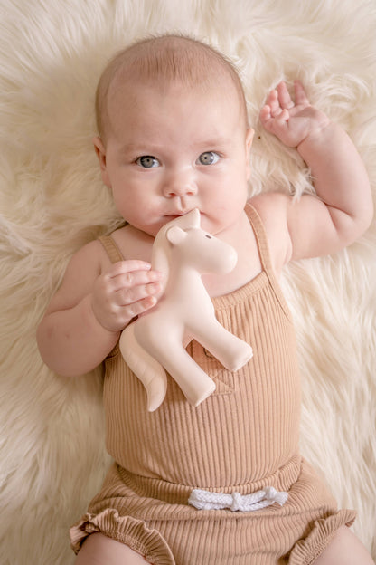 Marshmallow Soft Nat. Rubber Rattles, Bath Toys & Teethers Set