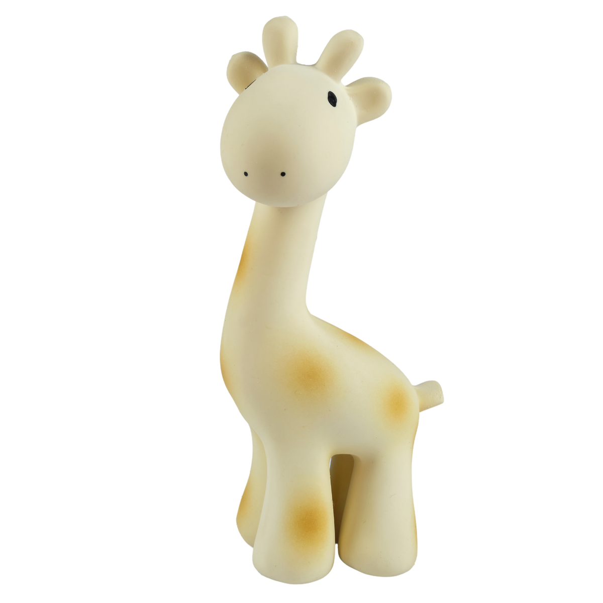 Natural Organic Rubber Teether, Rattle & Bath Toy
