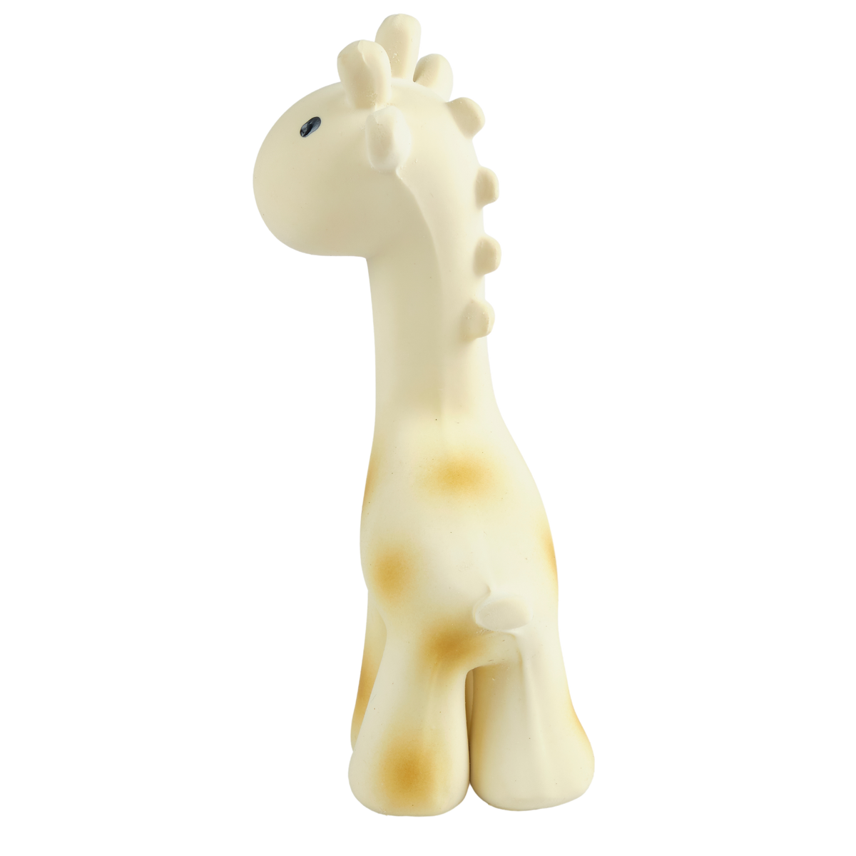 Natural Organic Rubber Teether, Rattle & Bath Toy