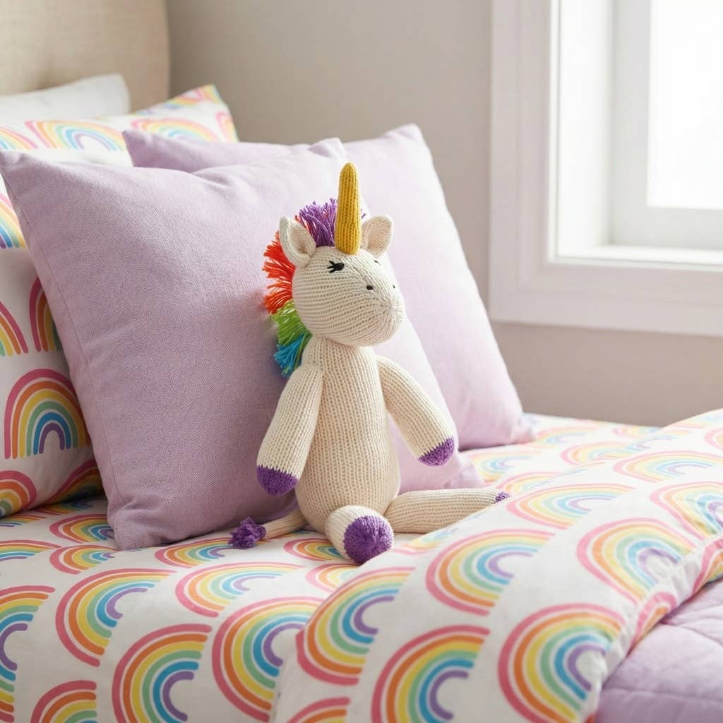Hand-Knit Unicorn