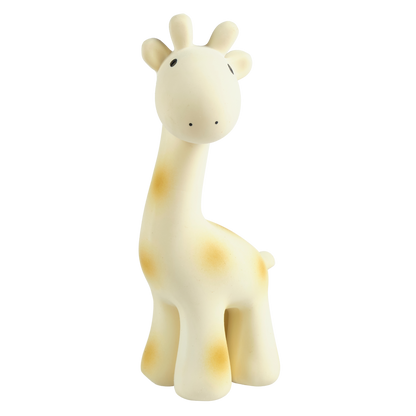 Natural Organic Rubber Teether, Rattle & Bath Toy