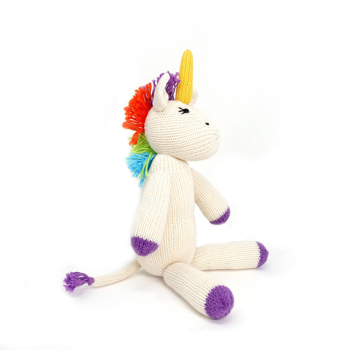 Hand-Knit Unicorn