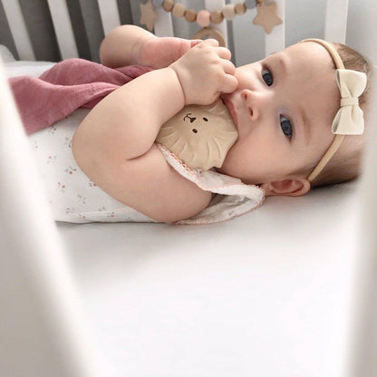 Muslin Comforter with Natural Rubber Teether