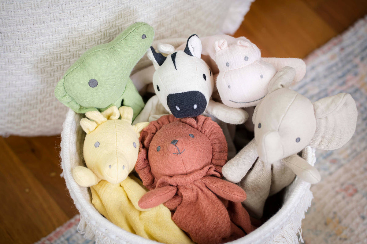 Safari Organic Animal Comforter