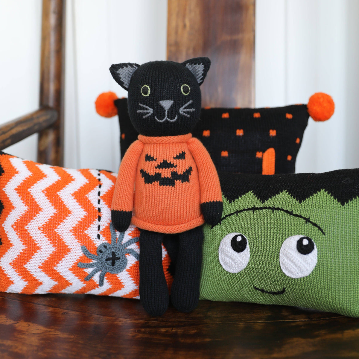 Monster Halloween Mini Pillow