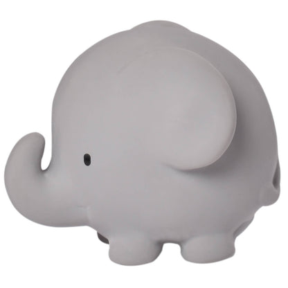 Natural Organic Rubber Teether, Rattle & Bath Toy