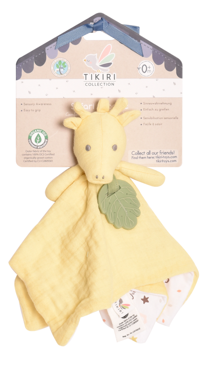 Safari Organic Animal Comforter