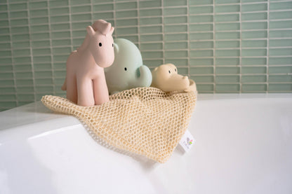 Marshmallow Soft Nat. Rubber Rattles, Bath Toys & Teethers Set